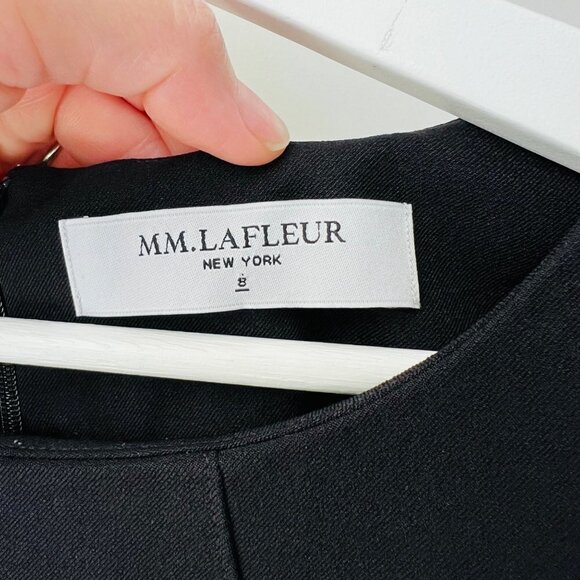 MM Lafleur Etsuko Wonder Tech dress in black, Size 8 O6 - Picture 9 of 11